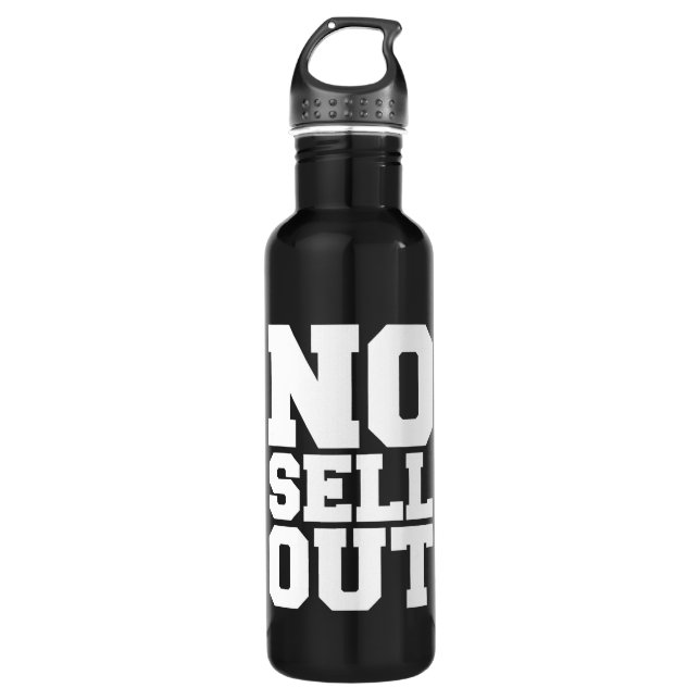 NO SELL OUT 710 ML WATER BOTTLE (Front)
