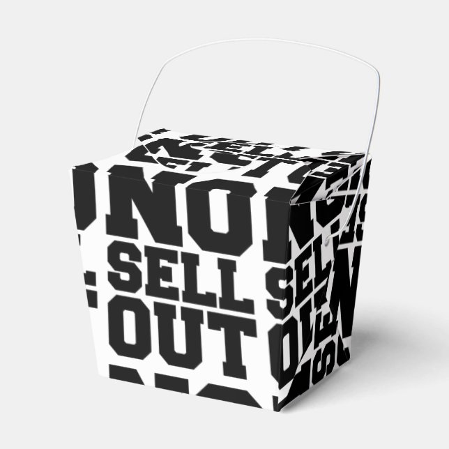 NO SELL OUT FAVOR BOX (Front Side)