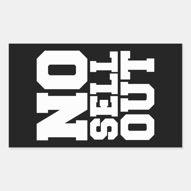 NO SELL OUT STICKER (Front)
