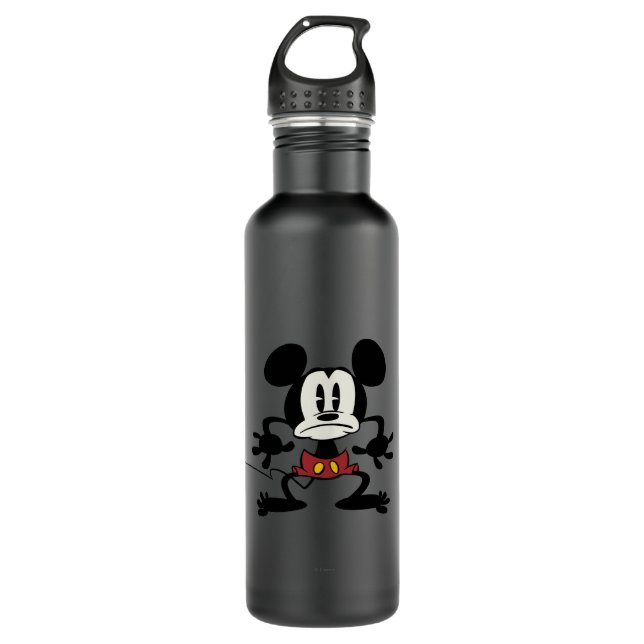 No Service | Alarmed Mickey 710 Ml Water Bottle (Front)