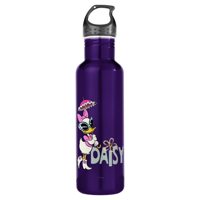 No Service | Cool Daisy Duck 710 Ml Water Bottle (Front)