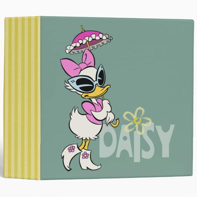 No Service | Cool Daisy Duck Binder (Front/Spine)