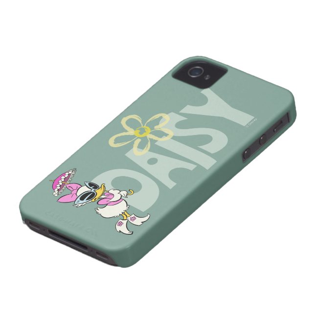 No Service | Cool Daisy Duck Case-Mate iPhone Case (Bottom)
