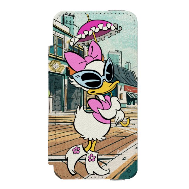 No Service | Daisy with Umbrella Incipio iPhone Wallet Case (Folio Front)