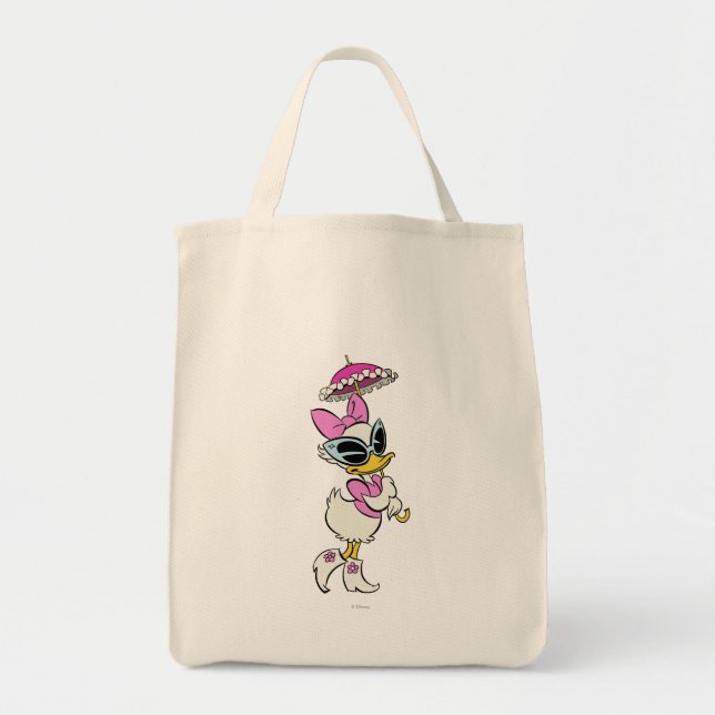 No Service | Daisy with Umbrella Tote Bag (Front)