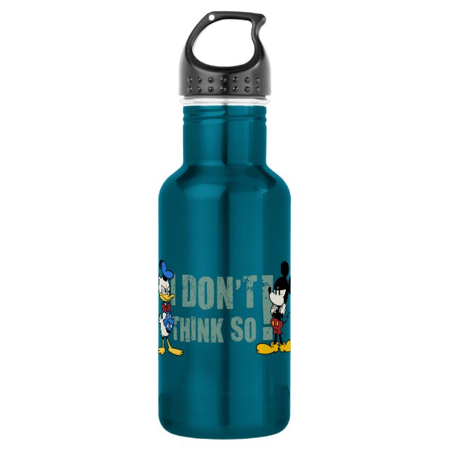 No Service | Mickey and Donald 532 Ml Water Bottle (Front)