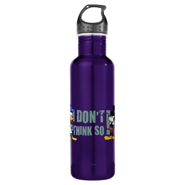 No Service | Mickey and Donald 710 Ml Water Bottle (Front)