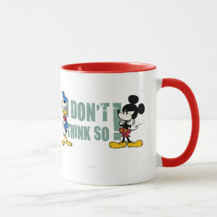 No Service   Mickey and Donald Mug