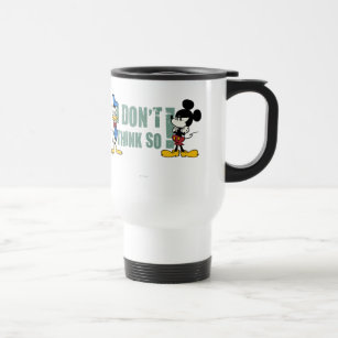 No Service   Mickey and Donald Travel Mug