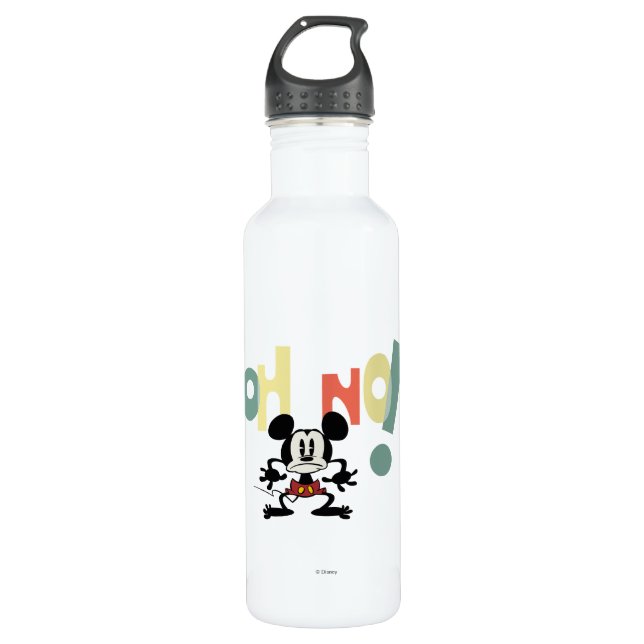 No Service | Mickey - Oh No! 710 Ml Water Bottle (Front)