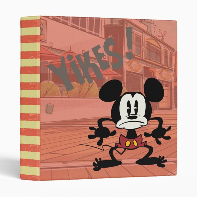 No Service | Mickey - Yikes! Binder (Front/Spine)