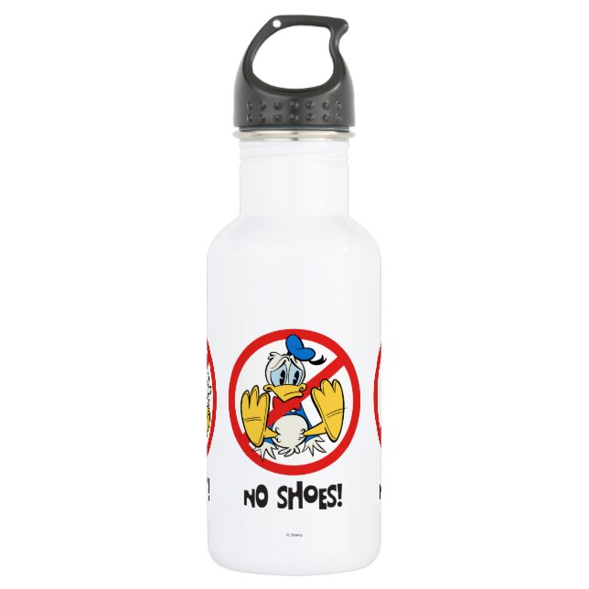 No Service | No Shirts or Shoes Horizontal 532 Ml Water Bottle (Front)