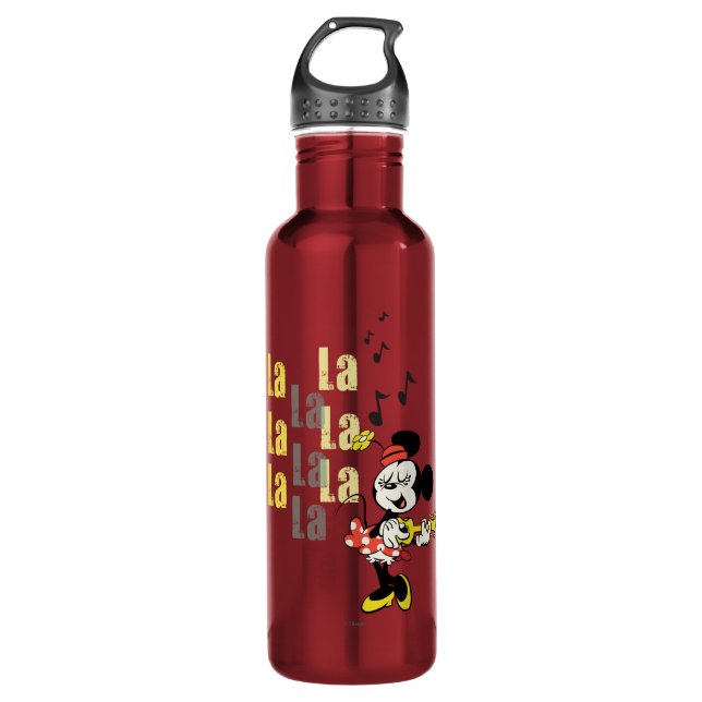 No Service | Singing Minnie 710 Ml Water Bottle (Front)