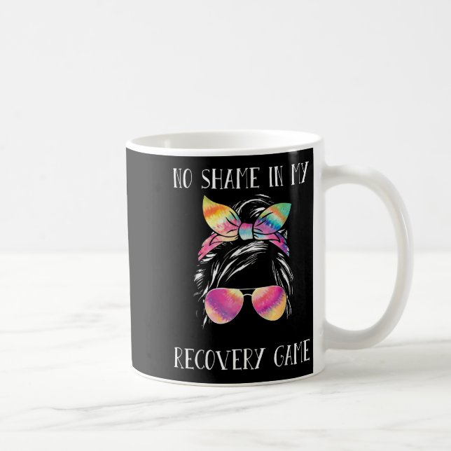 No Shame In My Recovery Game Motivational Emwermen Coffee Mug (Right)
