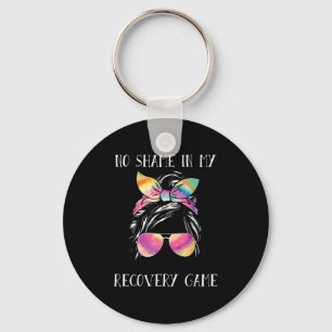 No Shame In My Recovery Game Motivational Emwermen Keychain