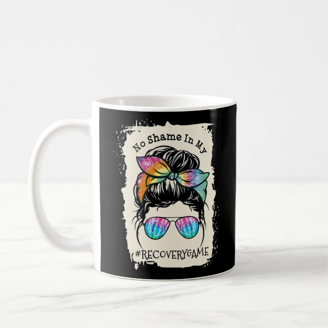 No Shame In My Recovery Game NA AA Narcotics Coffee Mug (Left)