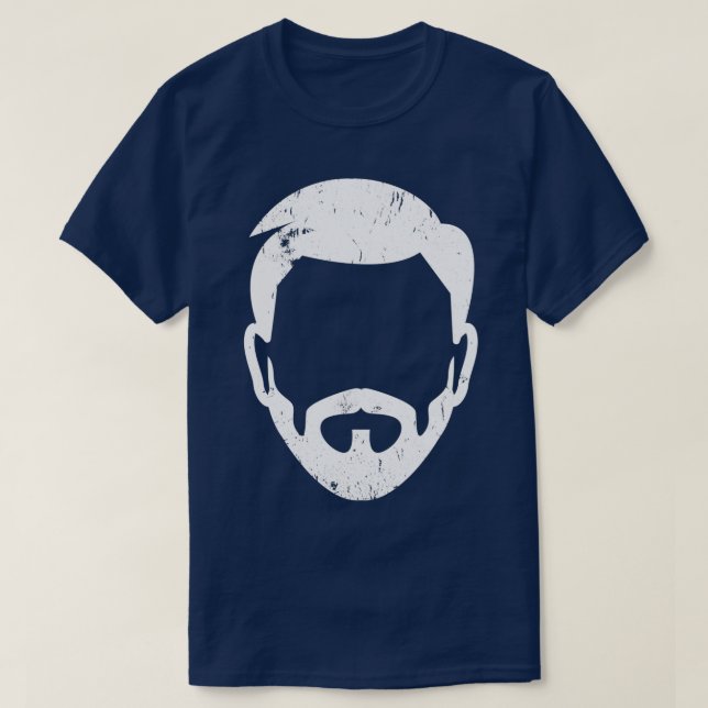 No Shave November Movember T-Shirt (Design Front)
