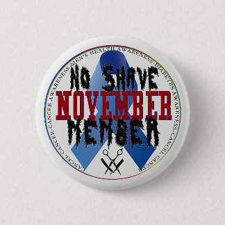 No shave november pin