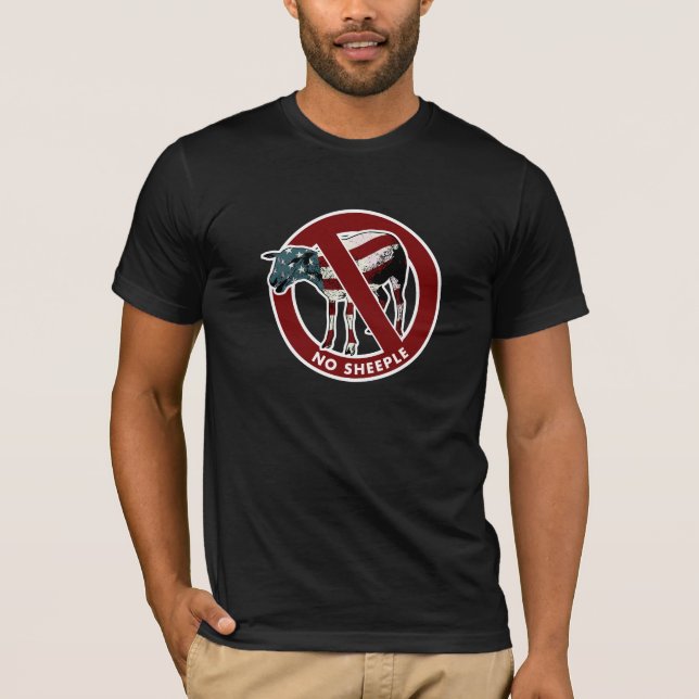 No Sheeple T-Shirt (Front)