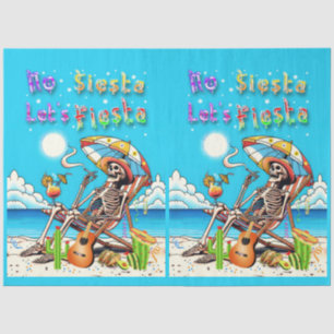 No Siesta Let's Fiesta Tissue Paper