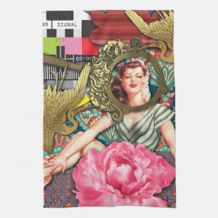 No-Signal - Cheeky Lady Kitchen Towel