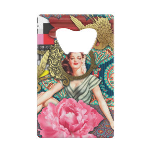 No-Signal - Cheeky Lady Wallet Bottle Opener