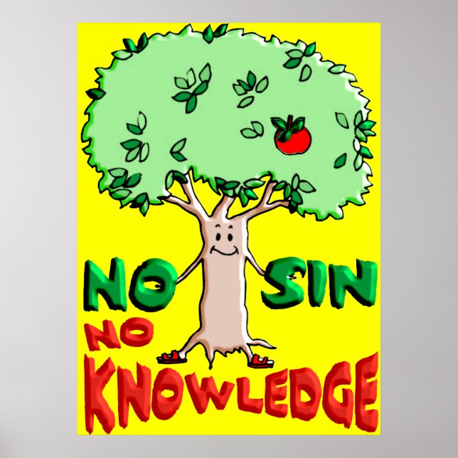 No Sin No Knowledge Poster (Front)