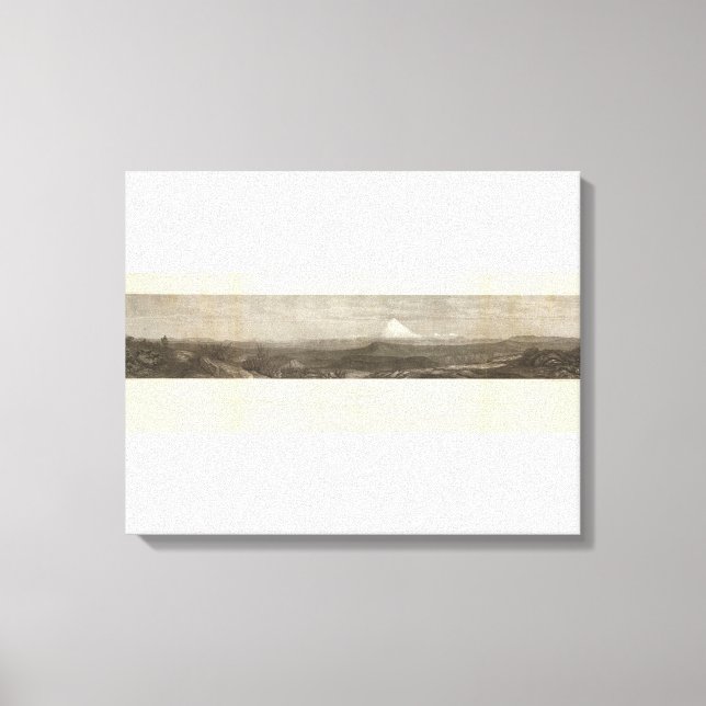 No Slopes of the Sierra Nevada Canvas Print (Front)