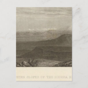 No Slopes of the Sierra Nevada Postcard