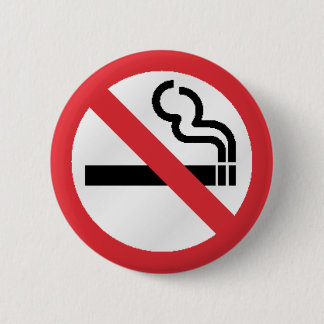 No smokeing 2 inch round button