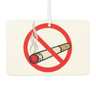 No Smoking Air Freshener