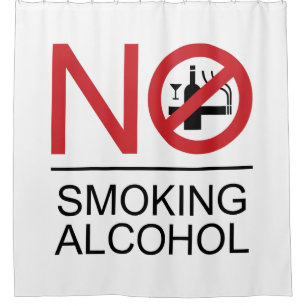 NO Smoking Alcohol ⚠ Thai Sign ⚠