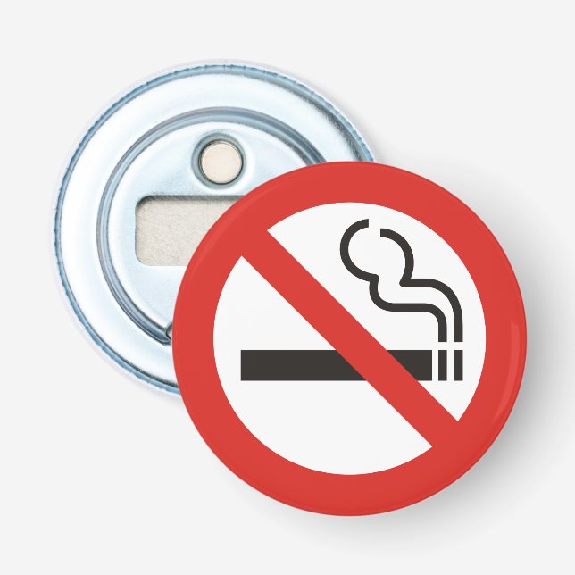 No Smoking Bottle Opener (Front)