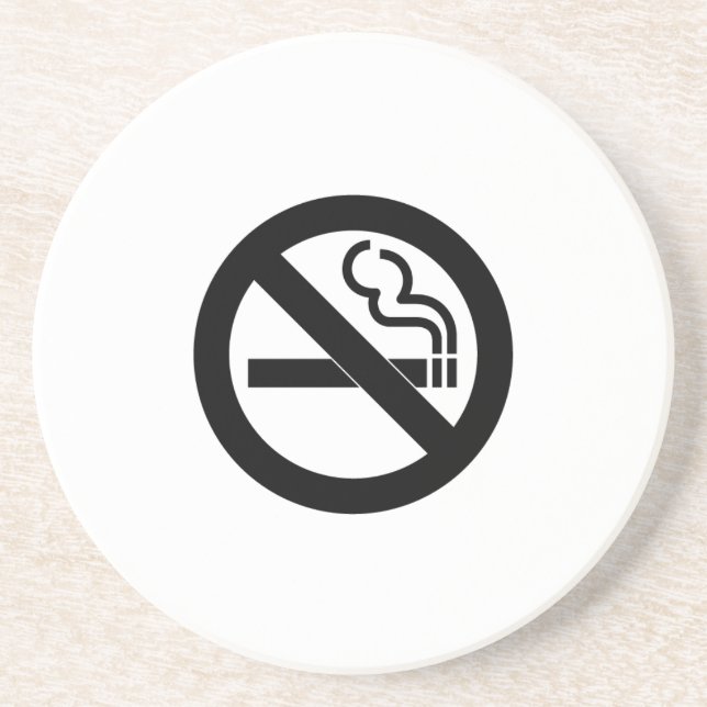 No Smoking Coaster (Front)