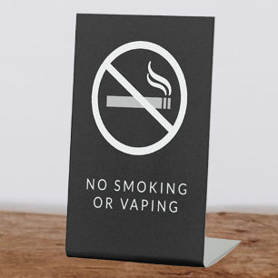 No Smoking Inside Sign