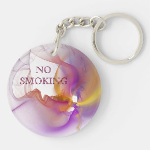 No Smoking Keychain