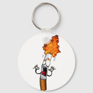 No Smoking Keychain