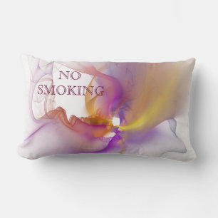 No Smoking Lumbar Pillow
