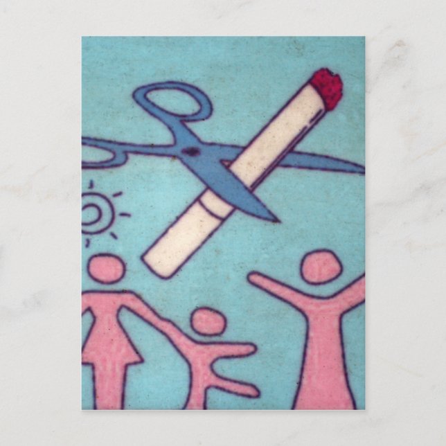 No Smoking Postcard (Front)