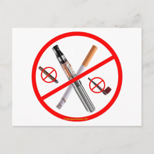 NO SMOKING POSTCARD