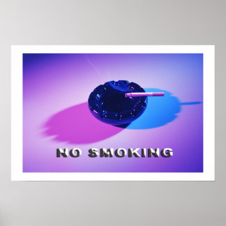 no smoking poster
