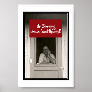 No smoking sign