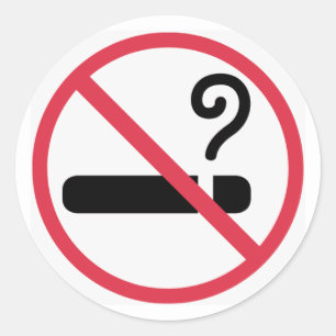 No Smoking Stickers