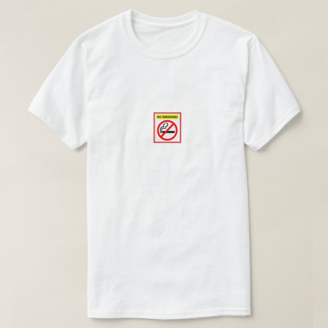 NO SMOKING! TEE (Design Front)