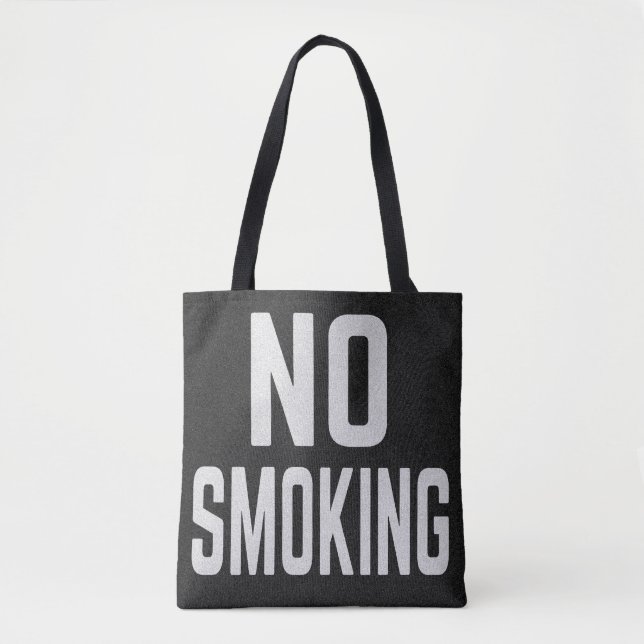 No Smoking Tote Bag (Front)