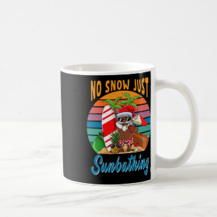 No Snow Just Sunthing African Santa Funny Tan Skin Coffee Mug
