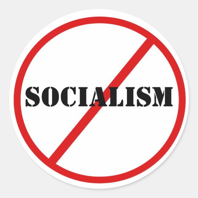 NO SOCIALISM - Stickers (Front)
