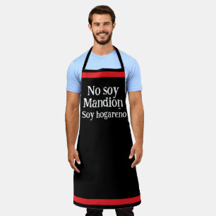 No soy mandilon, soy hogareno apron