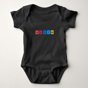 No Spam Periodic Table Baby Bodysuit