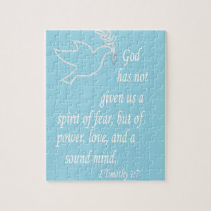 No Spirit of Fear Jigsaw Puzzle